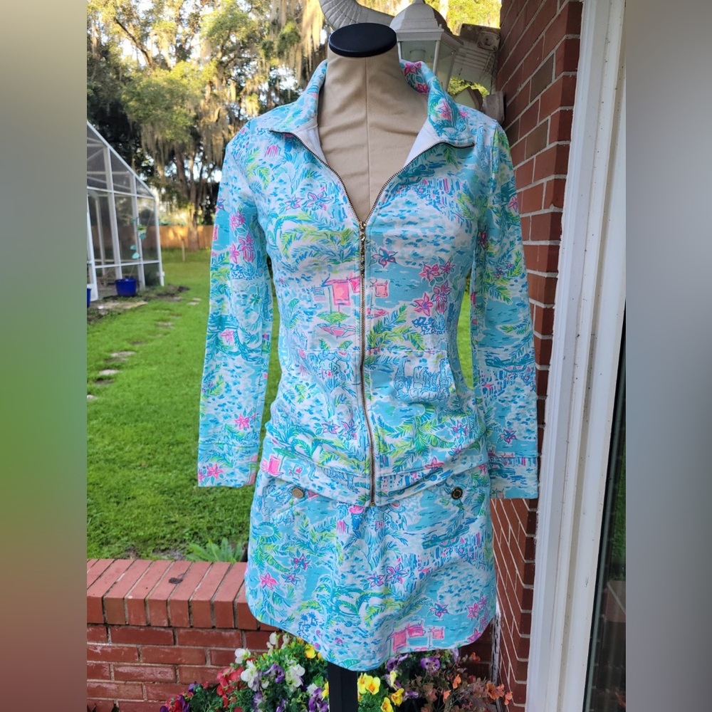 Lilly Pulitzer skirt and jacket set